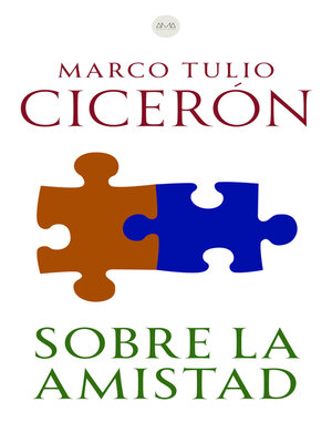 cover image of Sobre la Amistad